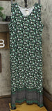 Joan Rivers Women's Mixed Print V-Neck Maxi Dress
