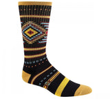 Sun + Stone Men's Novelty Aztec Printed Crew Socks