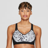 C9 Champion Women's Lightweight Shape Sports Bra Black Multi Large