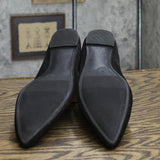 A New Day Women's Corinna Pointed Toe Ballet Flats Black 7