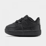 Nike Infant Air Force 1 One Crib Shoes Black 1