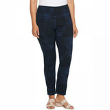 Women with Control Women's Reversible Ankle Pants Ink / Leaf XS Tall