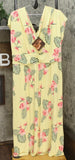 IMAN Women's Petite Boho Chic Knit Maxi Dress