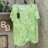 DG2 by Diane Gilman Women's Tie Dye Knotted T-Shirt