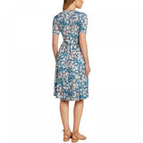 New Matty M Women's Faux Wrap Short Sleeve Knit Dress. 1369412-NEW X-Large