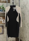 Xscape Women's Studded Illusion Choker Sheath Dress
