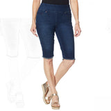 DG2 by Diane Gilman Women's Pull On Bermuda Shorts