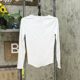 All In Motion Women's Long Sleeve Twist-Front Active T-Shirt