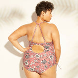 Kona Sol Women's Side Cinch One Piece Swimsuit