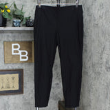 Charter Club Women's Chelsea Tummy Control Skinny Leg Ankle Pants Black 14