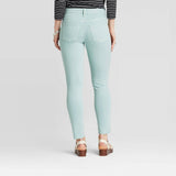 Universal Thread Women's High Rise Skinny Ankle Jeans with Raw Edge Hem