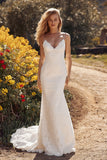Katie May Lanai Open Back Wedding Gown Ivory / Blush XL