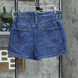 Wild Fable Women's High-Rise Button-Front Paperbag Waist Jean Shorts W4898HDMW