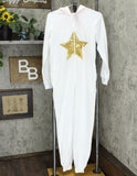 ZUZIFY Women's Unicorn Union Suit White XS/S