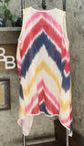DG2 by Diane Gilman Women's Sleeveless Tie Dye Duster