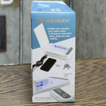 Brookstone Aroma-Oil Diffuser + UV Light Cell Phone Sterilizer. AB0069-WHA