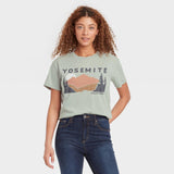Zoe+liv Women's Yosemite Short Sleeve Graphic T-Shirt