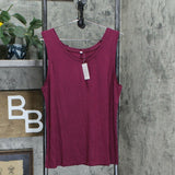 Cuddl Duds Women's Softwear Stretch Reversible Scoop Crew Tank Top