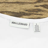 Nina Leonard Women's Knit Tank Top. 691446-Tank Ivory Small