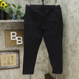DG2 by Diane Gilman Virtual Stretch Skinny Jeans Black Petite 16W