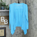 Carole Hochman Petite Heavenly Soft Lounge Sleepwear Cardigan Turquoise PM