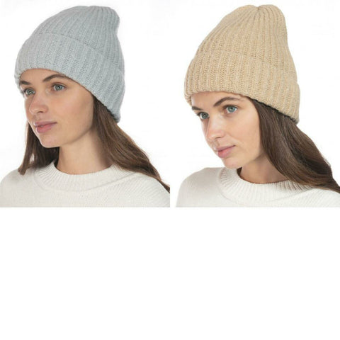 Style & Co Women's Shimmer Ribbed Knit Beanie