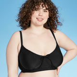 Xhilaration Women's Plus Size Shirred Underwire Bikini Top