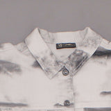 DG2 by Diane Gilman DG2 By Diane Gilman Tie Dye Printed Boxy Jacket. Black