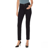 DG2 by Diane Gilman Women's Classic Stretch Skinny Jeans Black 16