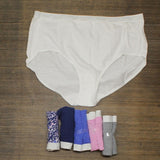 Just My Size by Hanes Women's 6pk Cotton Briefs Colors May Vary 9