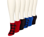 HUE Women's 6-Pack Cotton Athletic No Show Socks. U6421