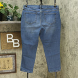 Denim & Co. Women's Petite Studio Classic Denim Ankle Jeans