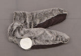 A New Day Women's Faux Fur Booties With Grippers