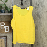 Colleen Lopez Women's Plus Size Mixed Media Tank Top