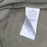 Denim & Co. Women's Roll Tab Sleeve Button Front Soft Utility Tunic Blouse