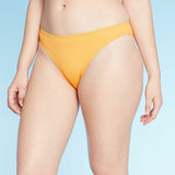 Xhilaration Women's Ribbed Texture Cheeky Bikini Swim Bottom