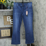 Laurie Felt Women's Tall Curve Silky Denim Boot-Cut Jeans