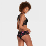 Auden Women's Scallop Invisible Edge Micro Hipster Underwear