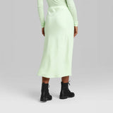Wild Fable Women's Bias Cut Midi Skirt