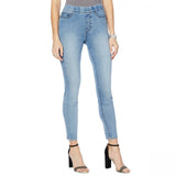 MOTTO Women's Plus Size Stretch Denim Pull On Jeggings