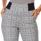 DG2 by Diane Gilman Women's Tall Straight Leg Ponte Knit Pants