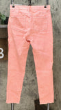 DG2 by Diane Gilman Women's Tall Floral Applique Sorbet Ankle Jeans