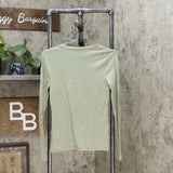 A New Day Women's Fitted Long Sleeve Crew Neck T-Shirt