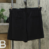 IMAN Women's Global Chic Paper Bag Waist Pull On Shorts