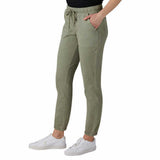 Weatherproof Vintage Women's Woven Twill Slim Fit Jogger Pants