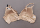 Curvy Couture Womens Underwire T-Shirt Bra Nude 38C