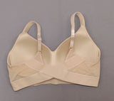 Rhonda Shear Plus Size Mesh Back Detail Molded Cup Bra