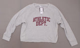 Grayson/Threads Women's Athletic Dept Long Sleeve Cropped Graphic Sweatshirt