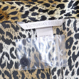 Victoria's Secret Womens Faux Silk Pajama Sleep Shirt Pants Set