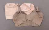 Rhonda Shear 2 Pack Molded Cup Bra With Mesh Back Detail Mocha/ Pink Small